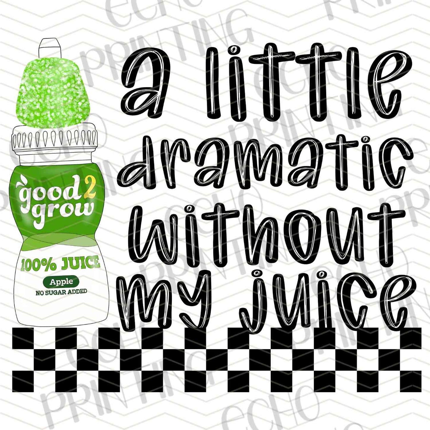 KDDG 179 - A LITTLE DRAMATIC WITHOUT MY JUICE (GREEN ALT)