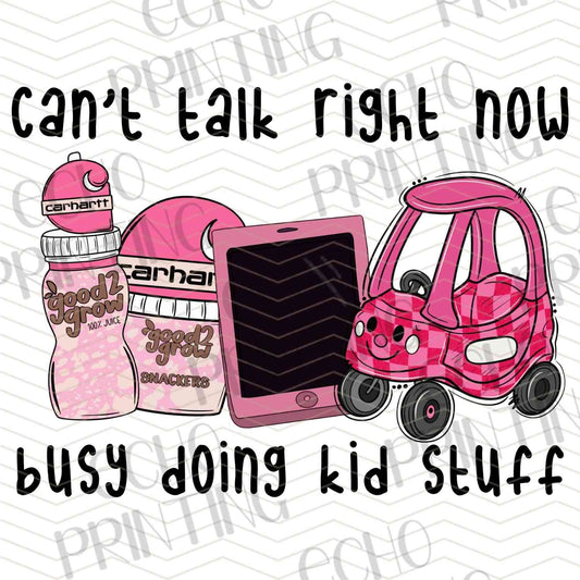 KDDG 194 - CAN’T TALK BUSY KID STUFF