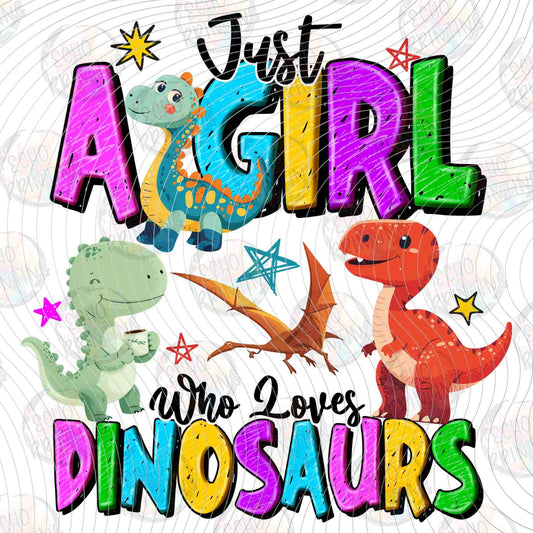 KDDG 204 - JUST A GIRL WHO LOVES DINOSAURS