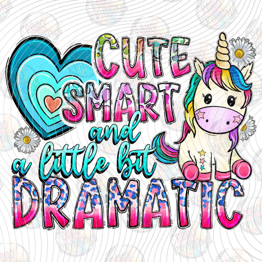 KDDG 206 - CUTE SMART AND A LITTLE BIT DRAMATIC UNICORN
