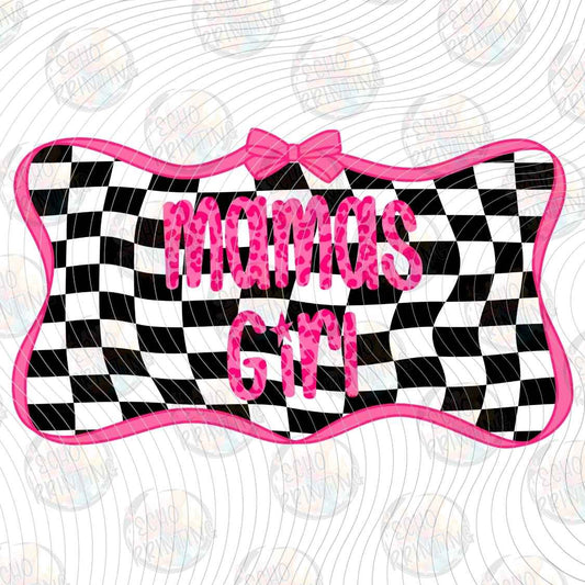 KDDG 233 - MAMAS BOY CHECKERBOARD