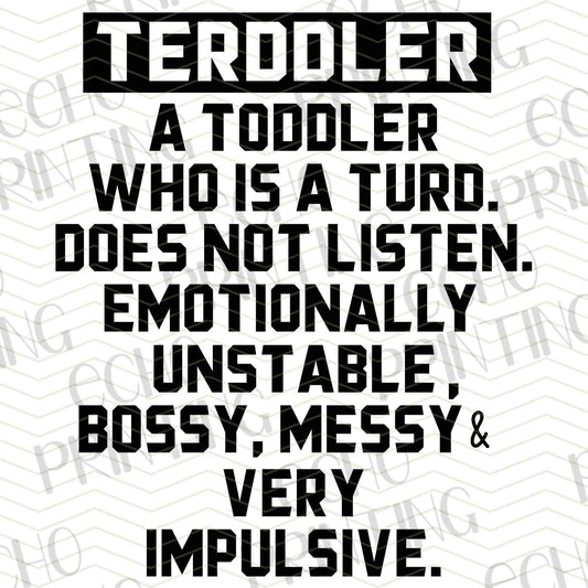 KDD 52 – TODDLER DEFINITION