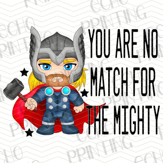 KDD 53 – YOU ARE NO MATCH FOR THE MIGHTY