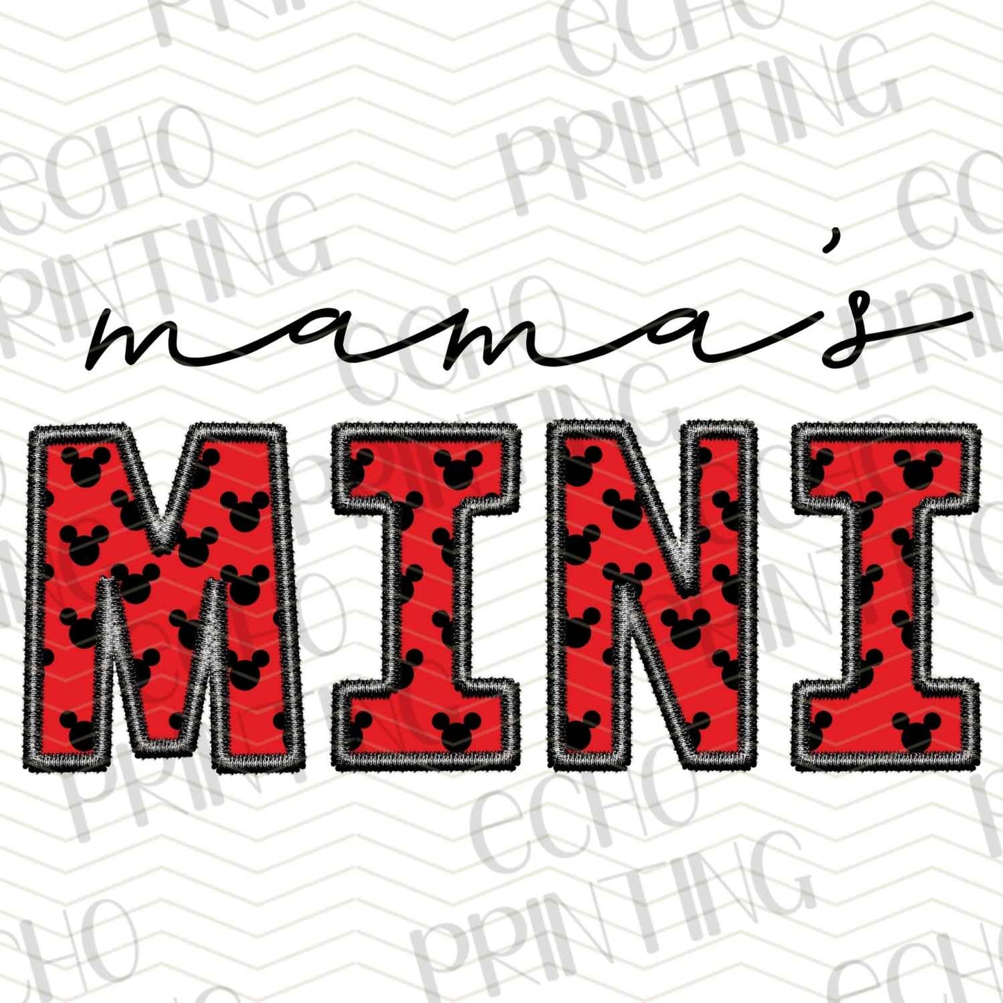KDD 69 – MINI RED BOLD