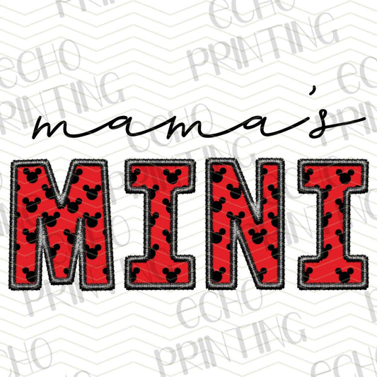KDD 69 – MINI RED BOLD