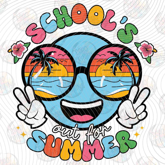 LDOS 31 - SCHOOL'S OUT FOR SUMMER SMILEY SHADES