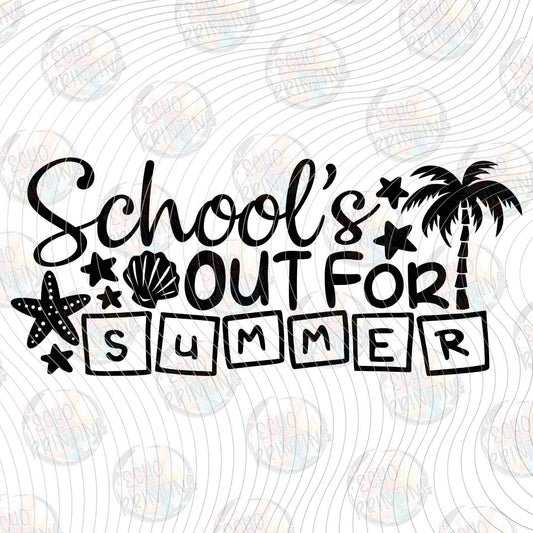 LDOS 37 - SCHOOL'S OUT FOR SUMMER PALMS AND STARS