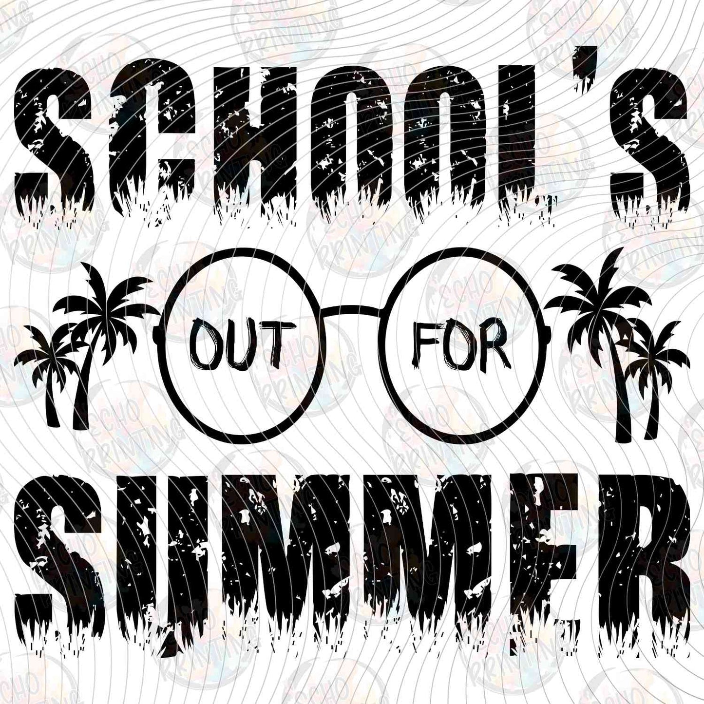 LDOS 40 - SCHOOL'S OUT FOR SUMMER WHITE SHADES