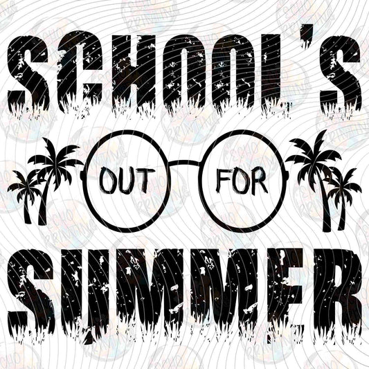 LDOS 40 - SCHOOL'S OUT FOR SUMMER WHITE SHADES