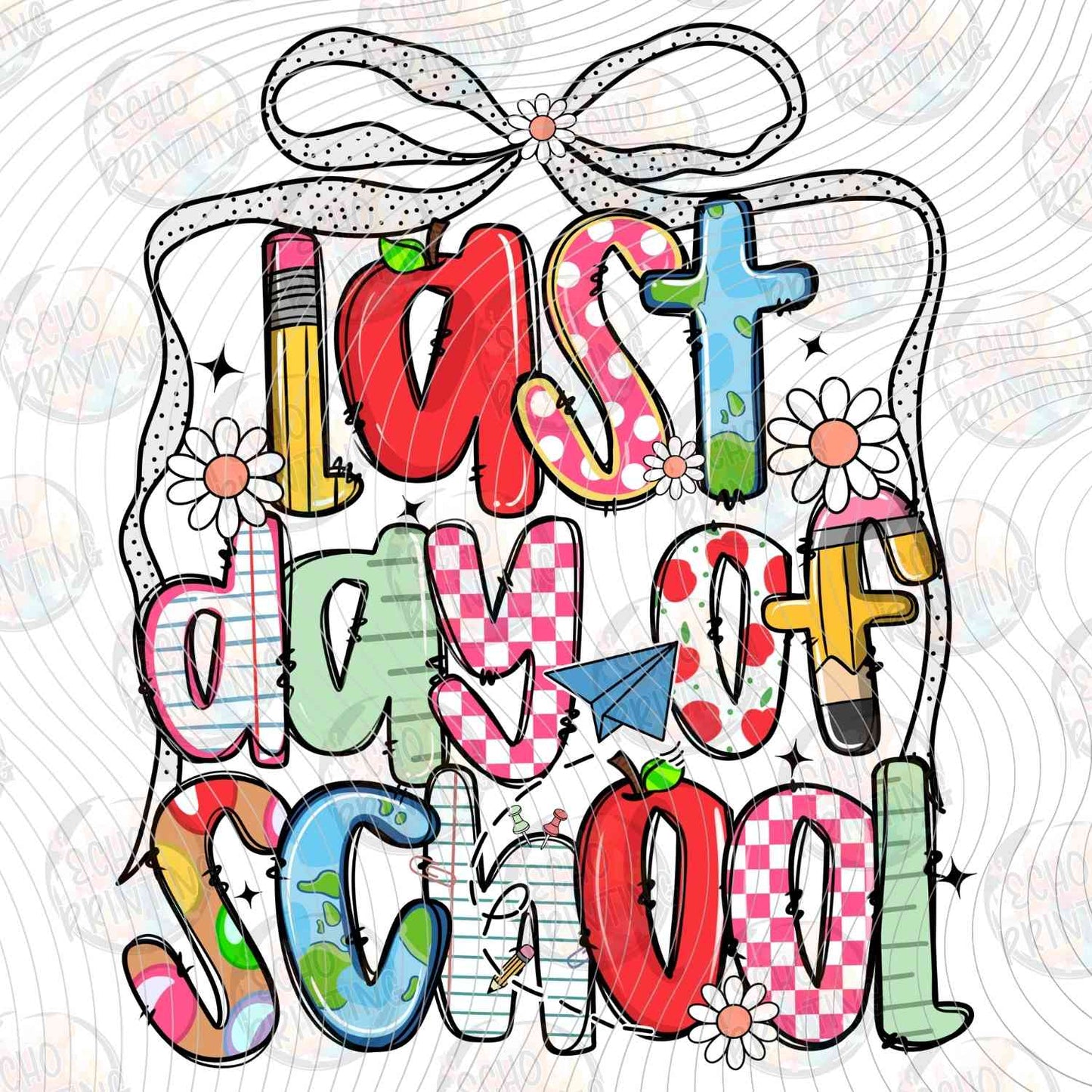 LDOS 55 - LAST DAY OF SCHOOL BOW