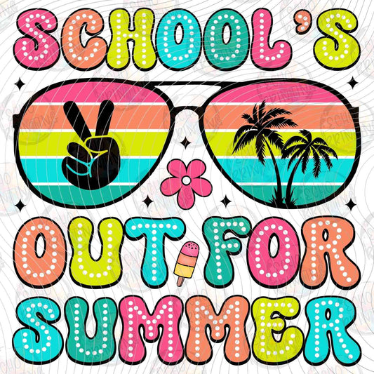 LDOS 56 - SCHOOL'S OUT FOR SUMMER RETRO SUNSET