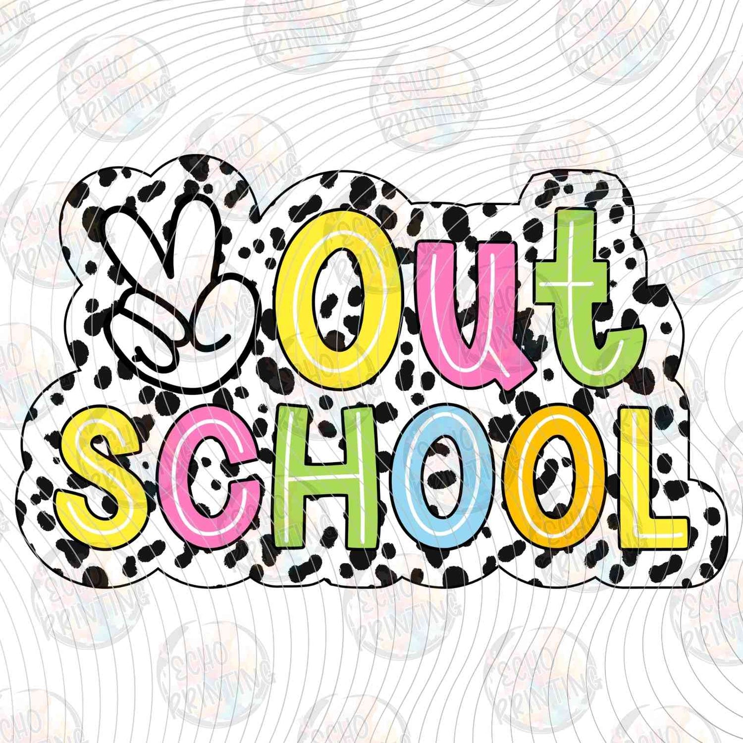 LDOS 7 - SCHOOL'S OUT LEOPARD PRINT