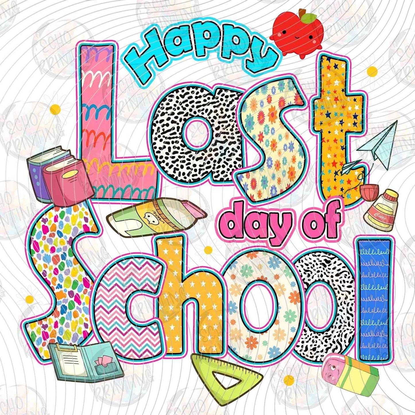 LDOS 71 - HAPPY LAST DAY OF SCHOOL STARS