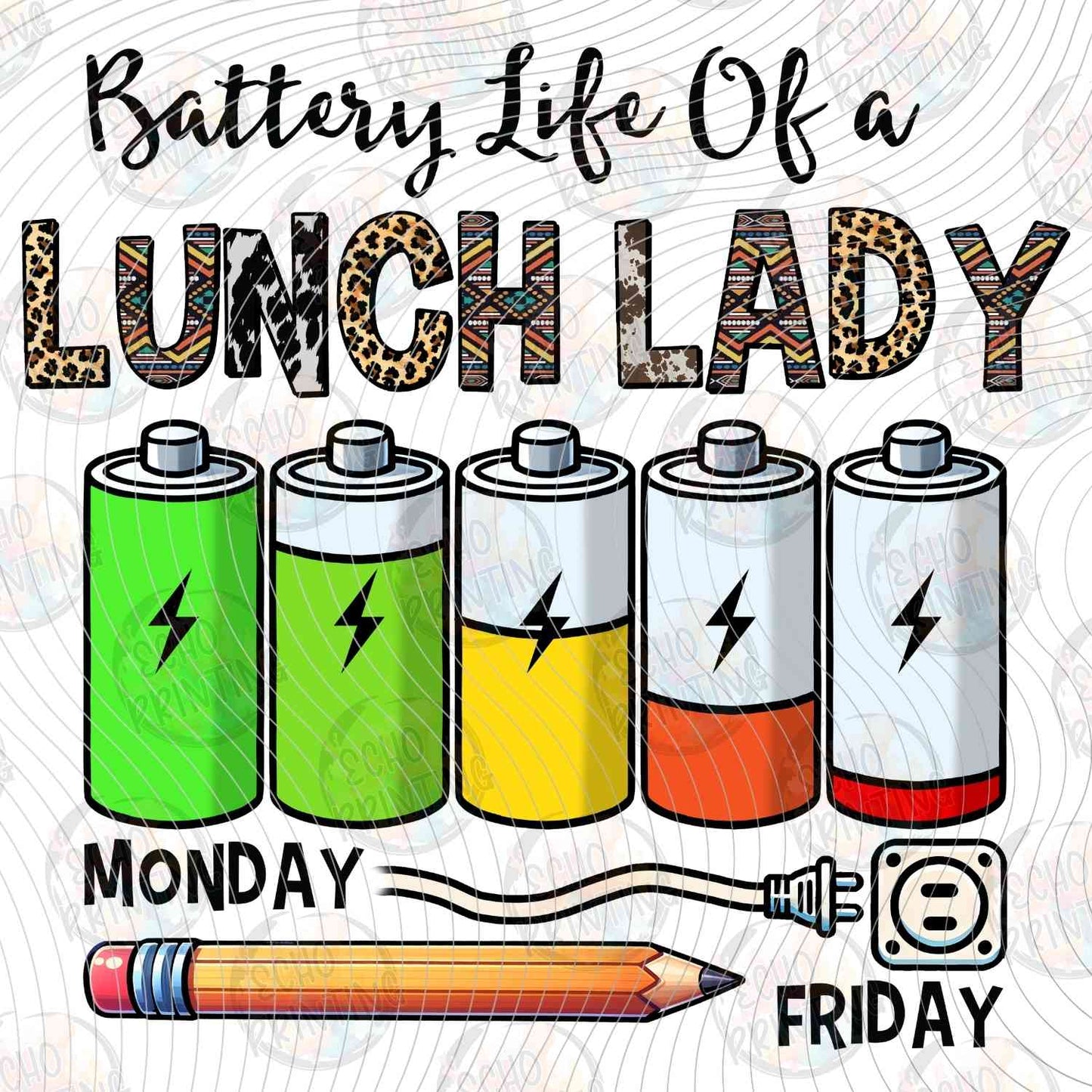 LNDG 1 - BATTERY LIFE OF A LUNCH LADY