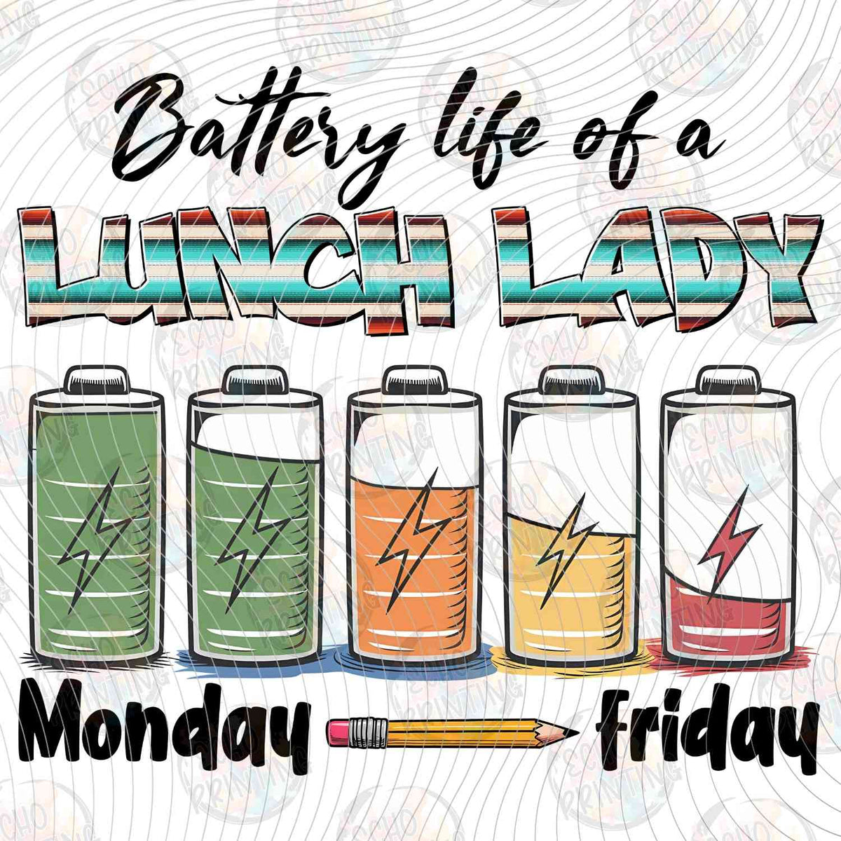 LNDG 27 - BATTERY LIFE OF A LUNCH LADY