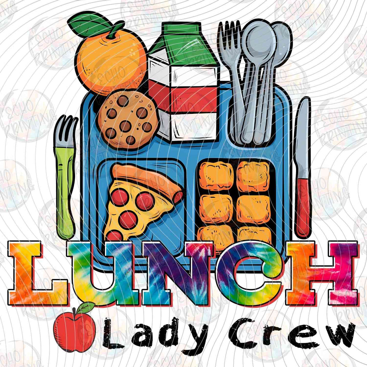 LNDG 30 - LUNCH LADY CREW LUNCH TRAY