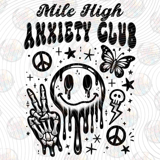 LNDG 42 - MILE HIGH ANXIETY CLUB MELTING SMILEY FACE