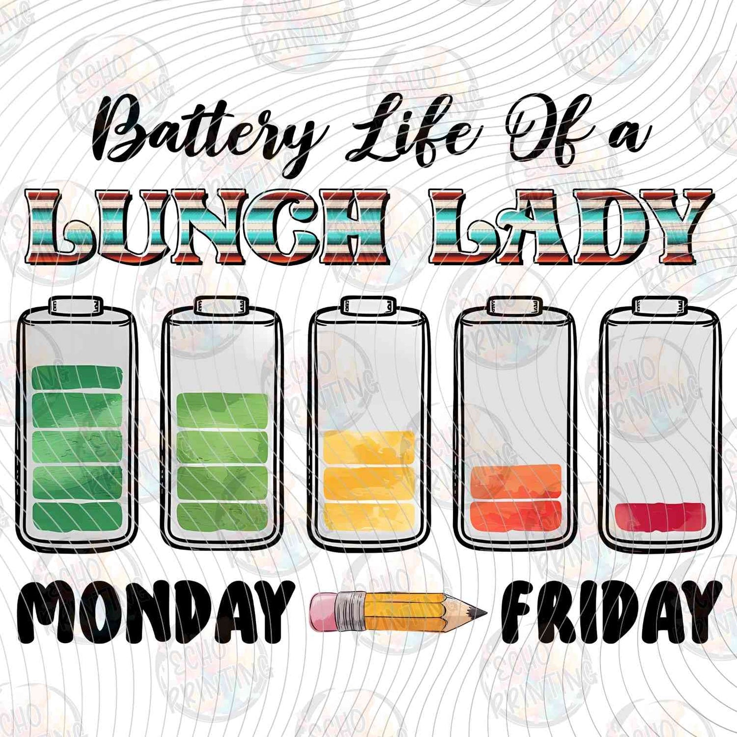 LNDG 56 - BATTERY LIFE OF A LUNCH LADY