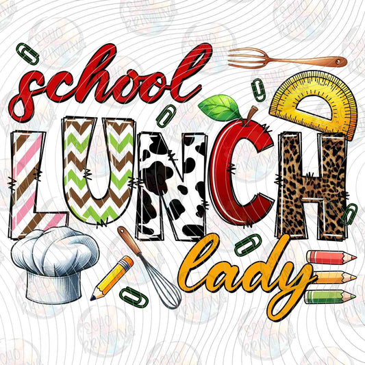 LNDG 6 - SCHOOL LUNCH LADY