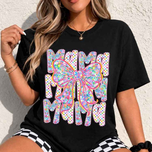 MGAG 1333 - MAMA BOW CHECKERBOARD STYLE