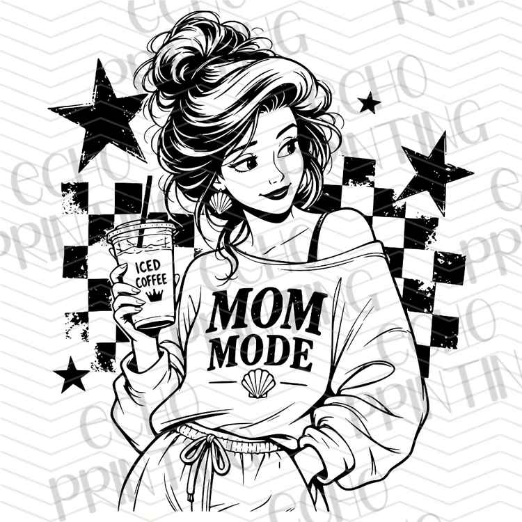MGAG 1388 - MOM MODE CHECKERBOARD STYLE