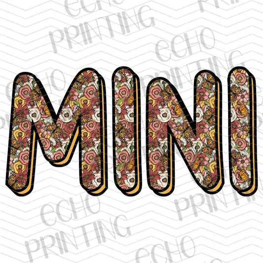 MGAG 1393 - MINI FLORAL LETTERING STYLE