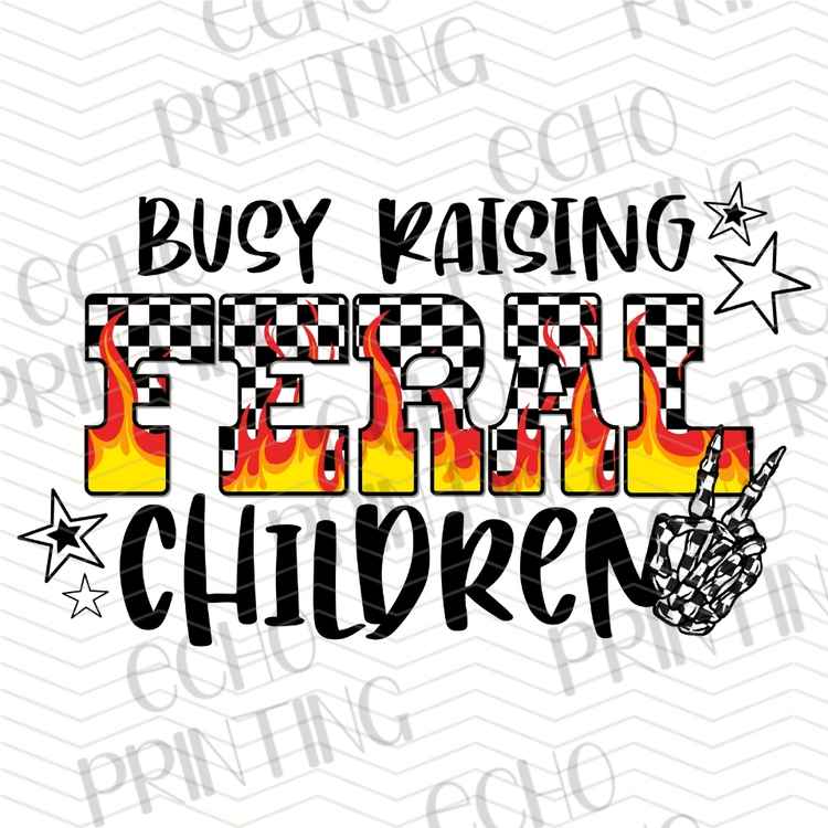 MGAG 1434 - BUSY RAISING FERAL CHILDREN