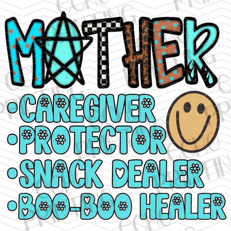 MGAG 1442 - MOTHER CAREGIVER PROTECTOR HERO