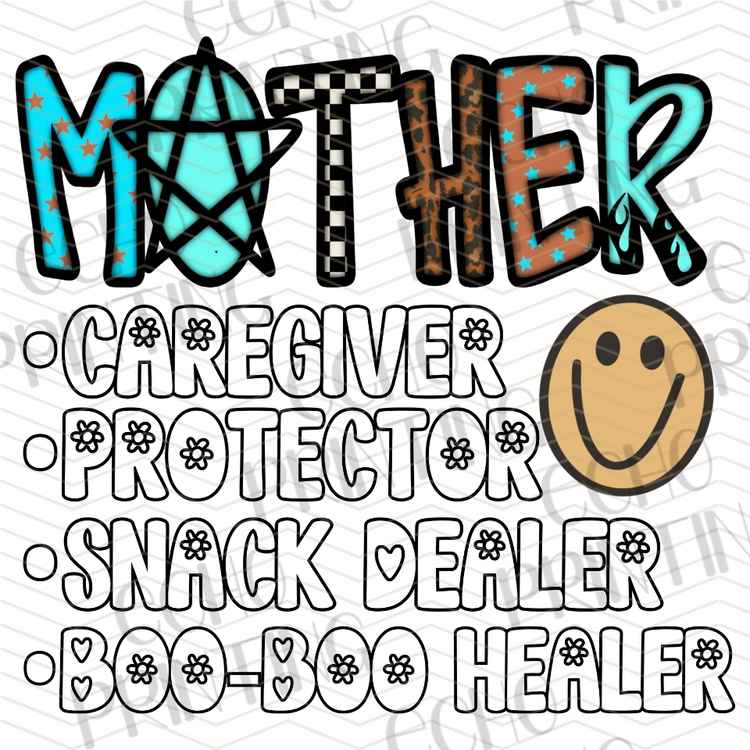 MGAG 1444 - MOTHER CAREGIVER PROTECTOR HERO