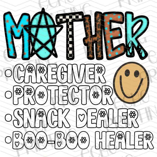 MGAG 1444 - MOTHER CAREGIVER PROTECTOR HERO