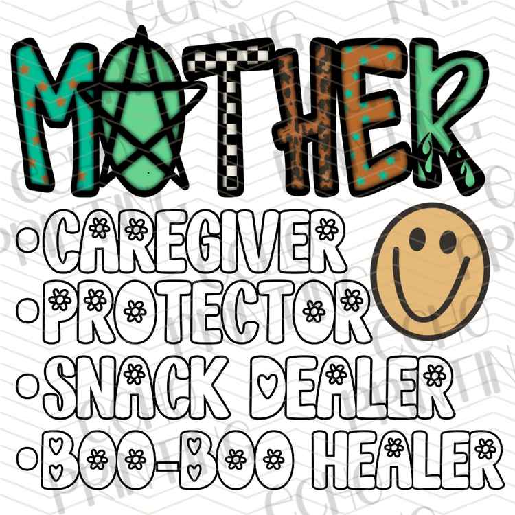 MGAG 1445 - MOTHER CAREGIVER PROTECTOR HERO