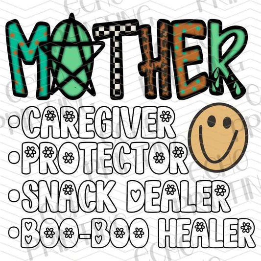 MGAG 1445 - MOTHER CAREGIVER PROTECTOR HERO