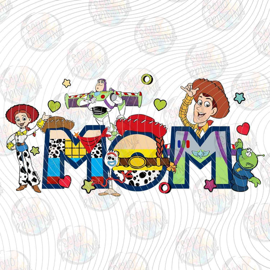 MGA 1161 - COLORFUL MOM LETTER
