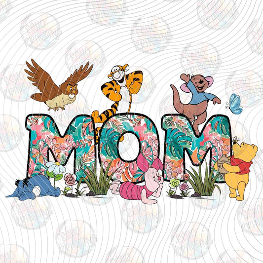 MGA 1162 - ANIMAL MOM CARTOON