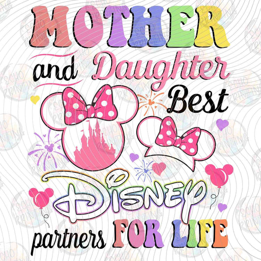 MGA 1177 - MOTHER AND DAUGHTER BEST PARTNERS FOR LIFE