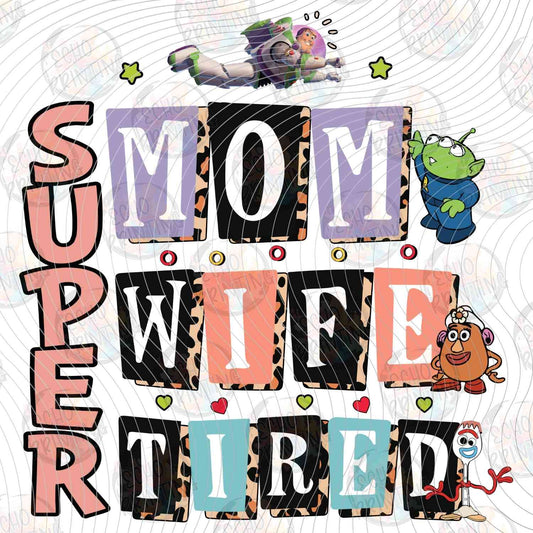 MGA 1214 - SUPER MOM WIFE TIRED