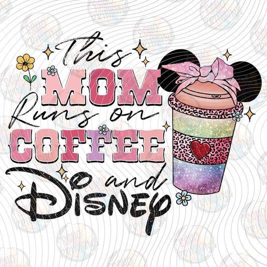 MGA 1228 - MOM RUNS ON COFFEE CHARACTER DRINK