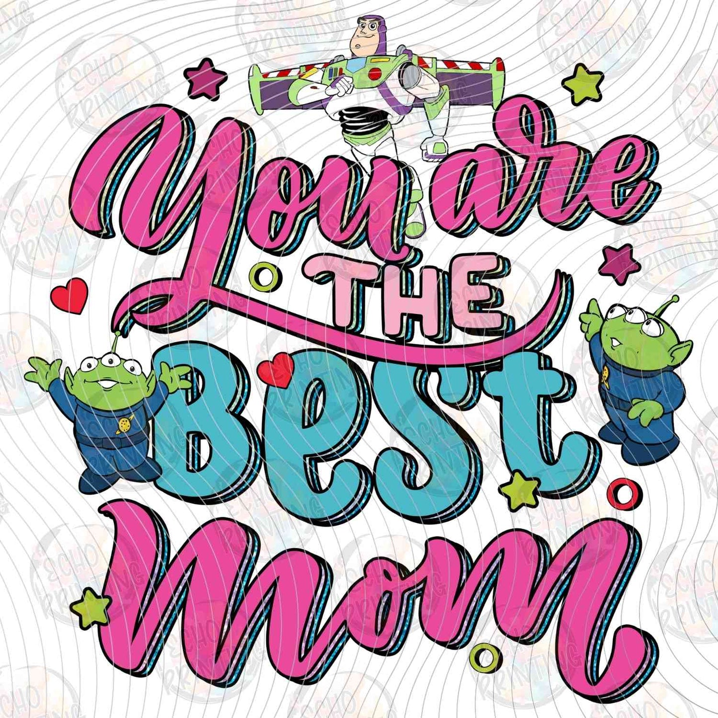 MGA 1235 - YOU ARE THE BEST MOM COLORFUL