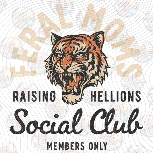 MGA 1254 - FERAL MOMS SOCIAL CLUB TIGER