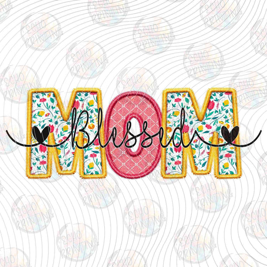 MGA 1274 - MOM FLORAL LEOPARD LETTERS