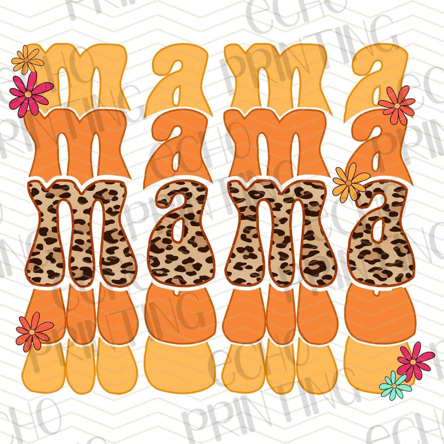 MGAG 12 - MAMA LEOPARD ORANGE STACK