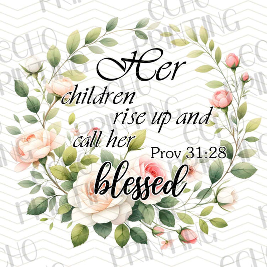 MGA 137 – HER CHILDREN CALL HER BLESSED