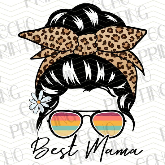 MGAG 13 - BEST MAMA GLASSES LEOPARD BUN