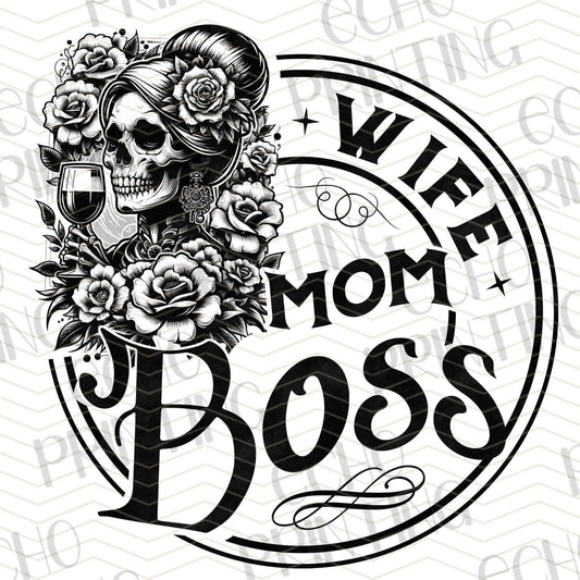 MGAG 143 - WIFE MOM BOSS SKULL