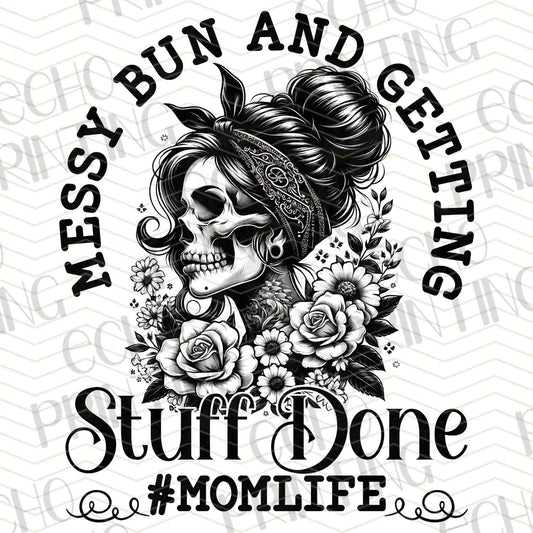 MGAG 144 - MESSY BUN MOMLIFE SKULL