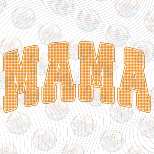 MGA 1461 - MAMA CHECKERBOARD LETTERING