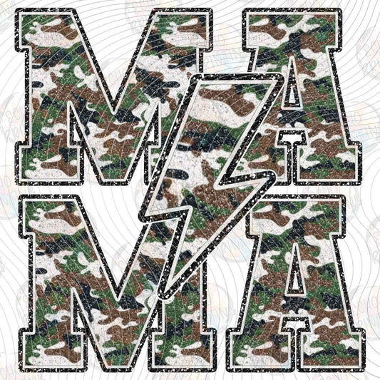 MGA 1466 - MAMA CAMO LIGHTNING BOLT
