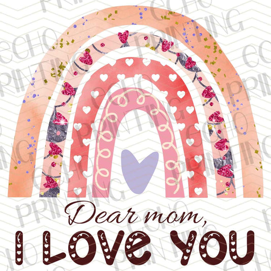 MGA 163 – DEAR MOM, I LOVE YOU RAINBOW