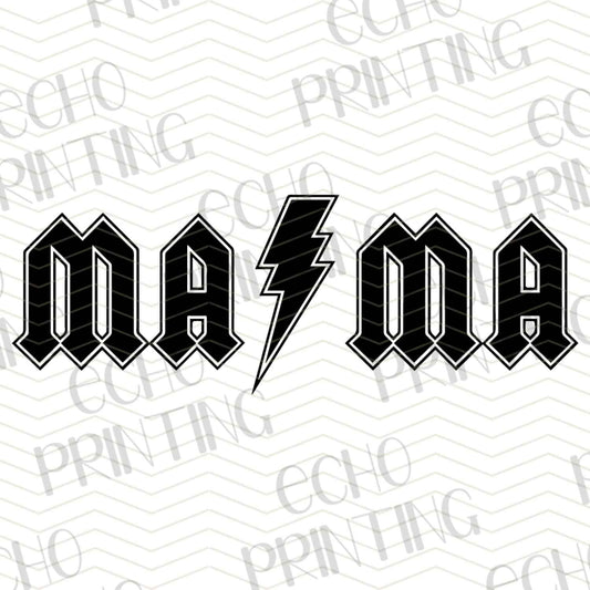 MGAG 255 - MAMA LIGHTNING BOLT BLACK