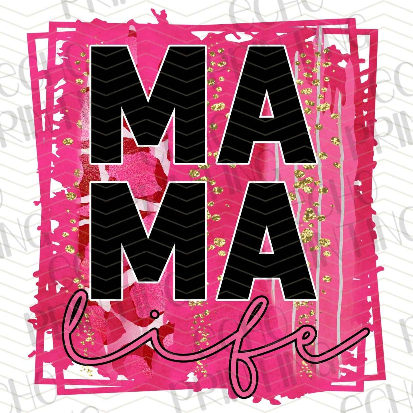 MGA 257 - MAMA HOT PINK BLOCK